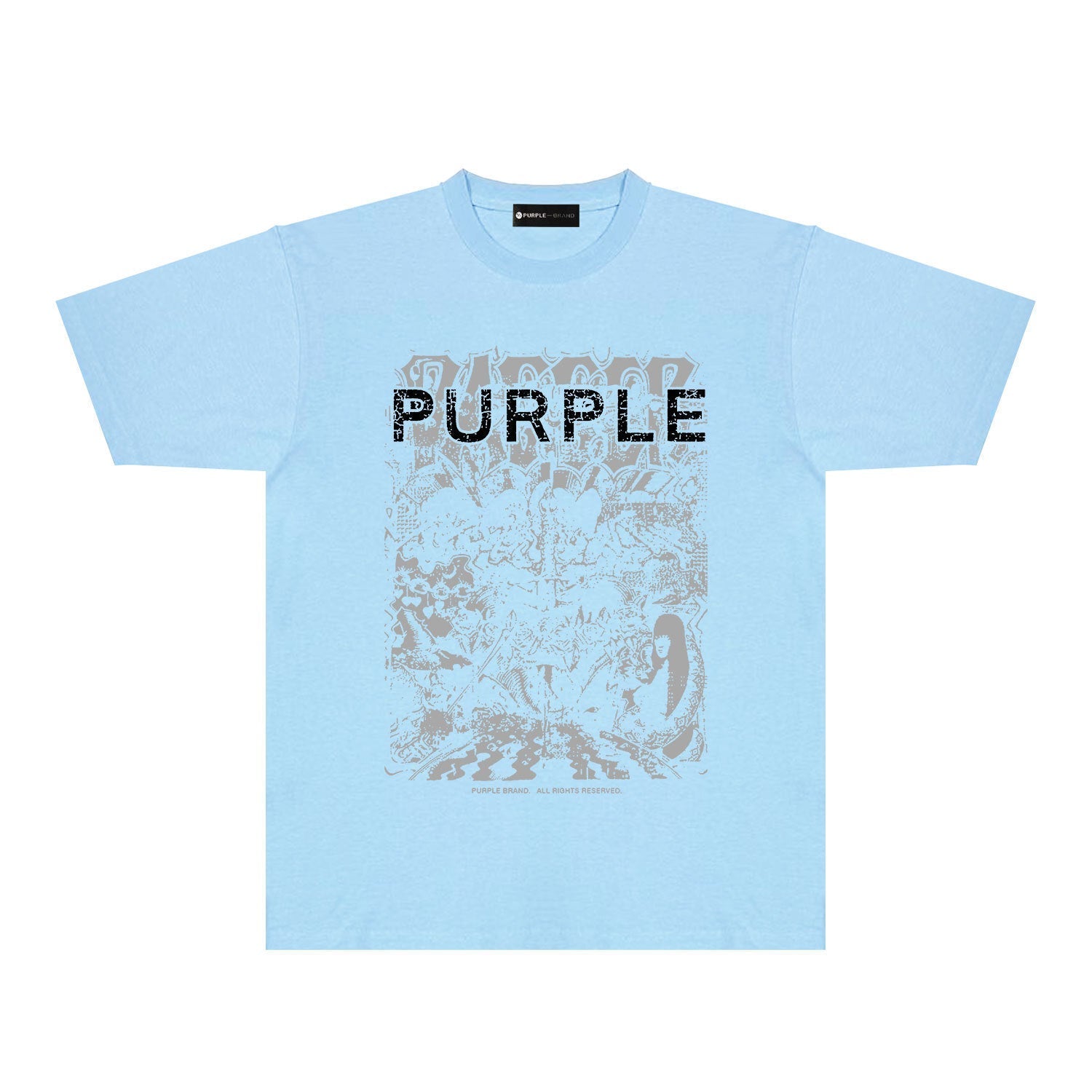 Purple Brand Fashion T-shirt