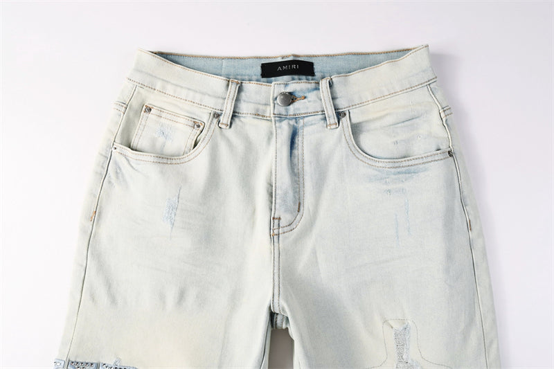 Amiri men's Fashion jeans 6002